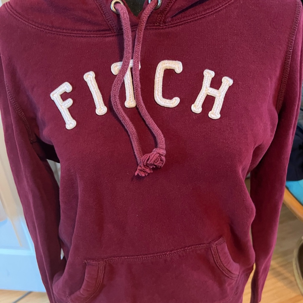 Women's Burgundy Hoodie